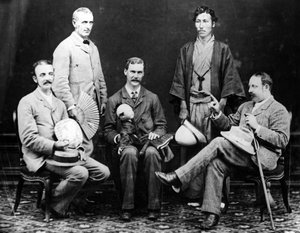 Turistas europeus no Japão, c.1860-80
